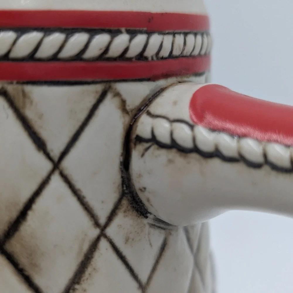 Budweiser Ceramarte Brazil A Series 1985 Stein Anheuser-Busch Clydesdale Holiday